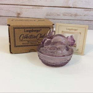 Longaberger mini Easter Bunny